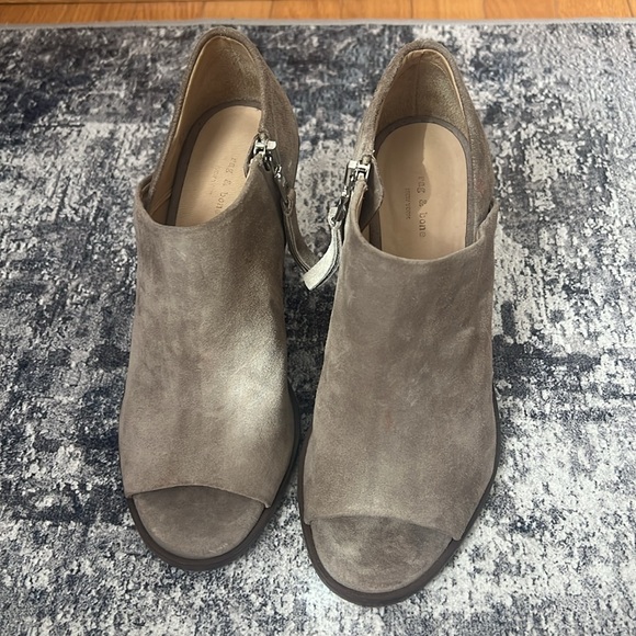 Rag and Bone suede booties - Picture 3 of 4